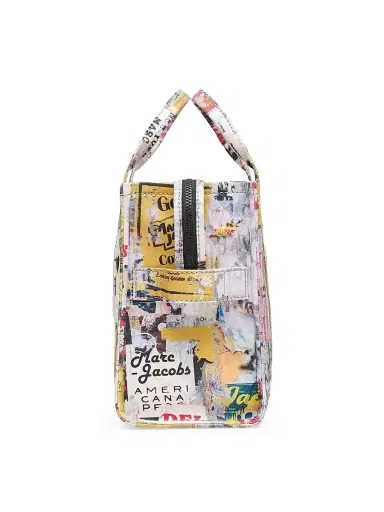 Marc Jacobs Women's The Pop Americana Canvas Tote Bag - White Multi | Thumbnail 5 Marc Jacobs Women's The Pop Americana Canvas Tote Bag - White Multi | Thumbnail 5