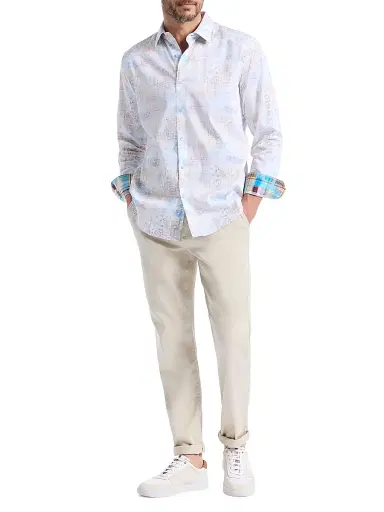 Robert Graham Men's Vista Paisley Print Shirt | Thumbnail 2 Robert Graham Men's Vista Paisley Print Shirt | Thumbnail 2