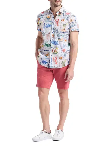 Robert Graham Men's Isla Vista Short-Sleeve Shirt | Thumbnail 2