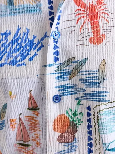 Robert Graham Men's Isla Vista Short-Sleeve Shirt - Size XXL | Thumbnail 8 Robert Graham Men's Isla Vista Short-Sleeve Shirt - Size XXL | Thumbnail 8