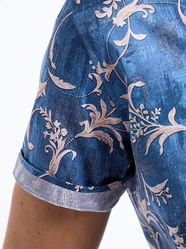 Robert Graham Men's Junipero Woven Short-Sleeve Shirt | Thumbnail 6 Robert Graham Men's Junipero Woven Short-Sleeve Shirt | Thumbnail 6