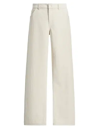 LAMARQUE Women's Taleen Cotton-Linen Wide-Leg Pants - Natural - Size 31 | Thumbnail 1