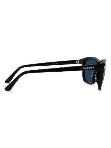 Vuarnet Men's Lifestyle-Belvedere 57MM Rectangular Sunglasses - Shiny Black Smoke | Thumbnail 7 Vuarnet Men's Lifestyle-Belvedere 57MM Rectangular Sunglasses - Shiny Black Smoke | Thumbnail 7