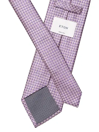 Eton Men's Geometric Silk Tie | Thumbnail 3 Eton Men's Geometric Silk Tie | Thumbnail 3