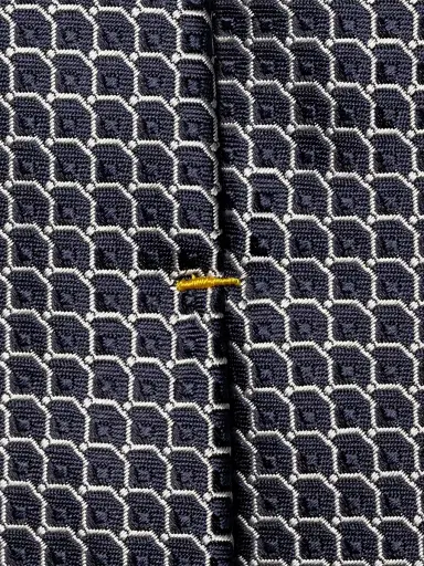 Eton Men's Geometric Woven Silk Tie | Thumbnail 4 Eton Men's Geometric Woven Silk Tie | Thumbnail 4