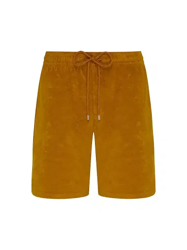 Vilebrequin Men's Terry Bermuda Shorts - Brick - Size XXL | Thumbnail 1 Vilebrequin Men's Terry Bermuda Shorts - Brick - Size XXL | Thumbnail 1