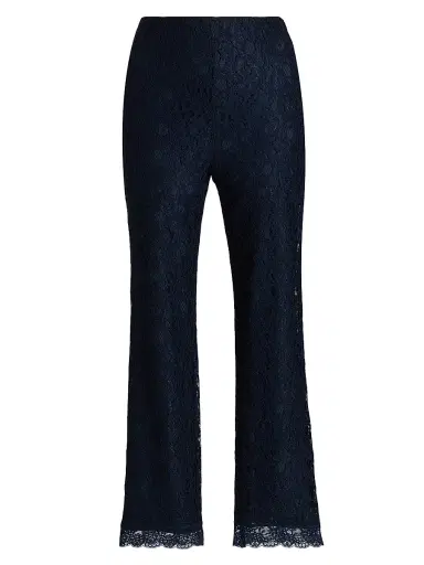 Chiara Boni La Petite Robe Women's Brett Lace Straight-Leg Pants | Thumbnail 1 Chiara Boni La Petite Robe Women's Brett Lace Straight-Leg Pants | Thumbnail 1