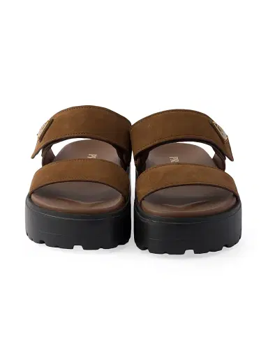 Prada Women's Nubuck Slides - Brown - Size 10 | Thumbnail 2