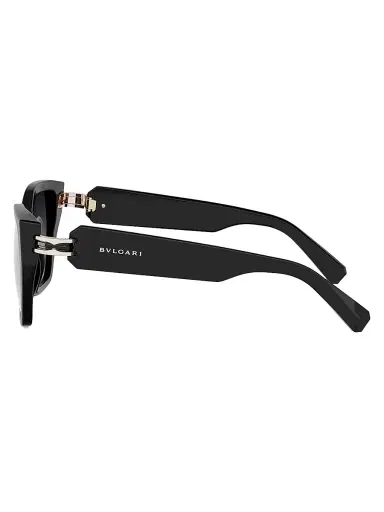 BVLGARI Women's B. Zero1 54MM Cat-Eye Sunglasses - Black Gradient Smoke | Thumbnail 3 BVLGARI Women's B. Zero1 54MM Cat-Eye Sunglasses - Black Gradient Smoke | Thumbnail 3