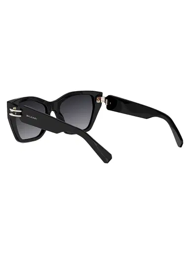 BVLGARI Women's B. Zero1 54MM Cat-Eye Sunglasses - Black Gradient Smoke | Thumbnail 4 BVLGARI Women's B. Zero1 54MM Cat-Eye Sunglasses - Black Gradient Smoke | Thumbnail 4