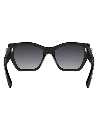 BVLGARI Women's B. Zero1 54MM Cat-Eye Sunglasses - Black Gradient Smoke | Thumbnail 5 BVLGARI Women's B. Zero1 54MM Cat-Eye Sunglasses - Black Gradient Smoke | Thumbnail 5