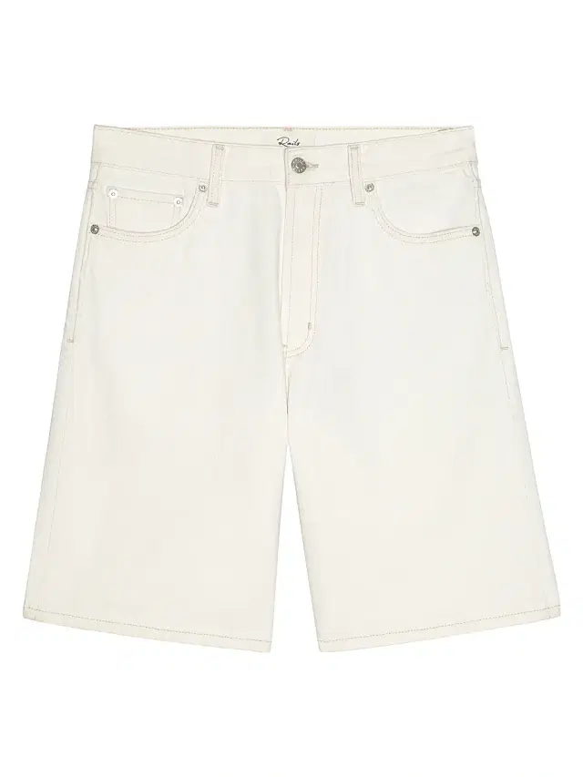 Rails Women's Agoura Relaxed Denim Shorts - Ecru