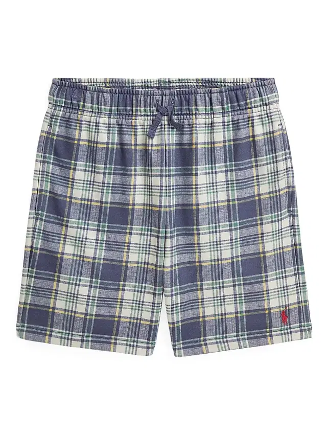 Polo Ralph Lauren Little Boy's & Boy's Plaid French Terry Shorts - Milbury Plaid