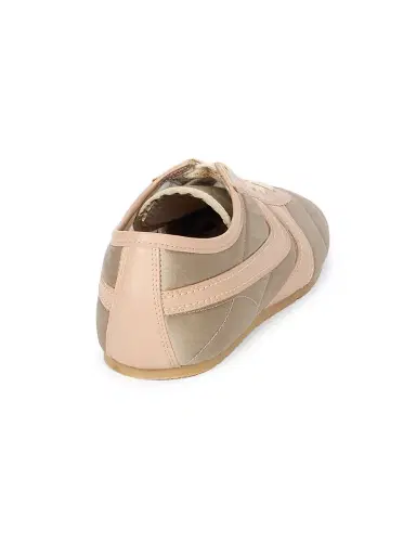 Dries Van Noten Women's Quilted Satin Low-Top Sneakers - Grey - Size 11 | Thumbnail 3