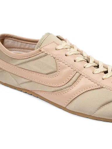 Dries Van Noten Women's Quilted Satin Low-Top Sneakers - Grey - Size 11 | Thumbnail 5