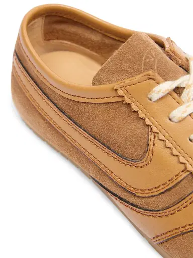 Dries Van Noten Women's Suede & Leather Low-Top Sneakers - Tan - Size 10 | Thumbnail 6