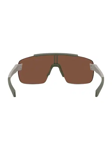 Vuarnet Men's Outdoor-Racing Mirrrored Mask Sunglasses - Shiny Beige Roviex | Thumbnail 5