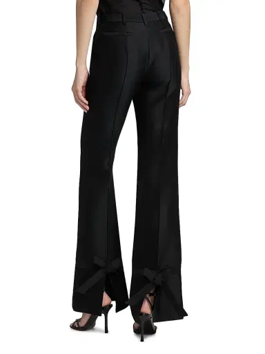 PRABAL GURUNG Women's Tie Cuff Trousers | Thumbnail 5 PRABAL GURUNG Women's Tie Cuff Trousers | Thumbnail 5