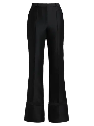 PRABAL GURUNG Women's Tie Cuff Trousers | Thumbnail 1 PRABAL GURUNG Women's Tie Cuff Trousers | Thumbnail 1