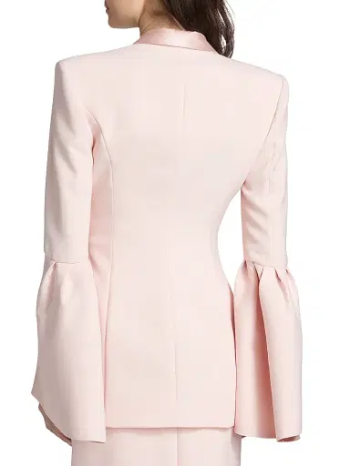 PRABAL GURUNG Women's Stretch Crepe Tuxedo Jacket | Thumbnail 5 PRABAL GURUNG Women's Stretch Crepe Tuxedo Jacket | Thumbnail 5