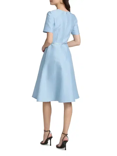 PRABAL GURUNG Women's Silk-Wool Cocktail Dress | Thumbnail 5