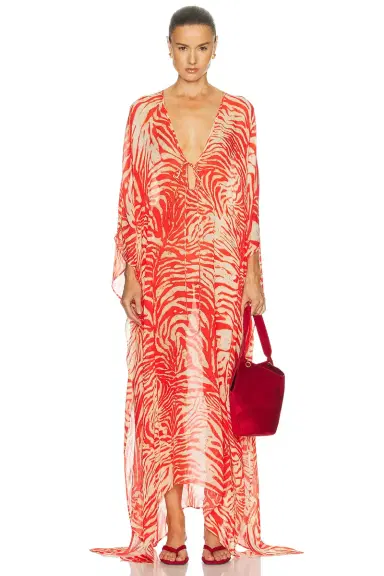 SKIMS Sheer Coverups Long Kaftan | Thumbnail 1 SKIMS Sheer Coverups Long Kaftan | Thumbnail 1