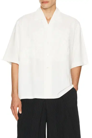 Homme Plissé Issey Miyake Embroidery Press Shirt | Thumbnail 1