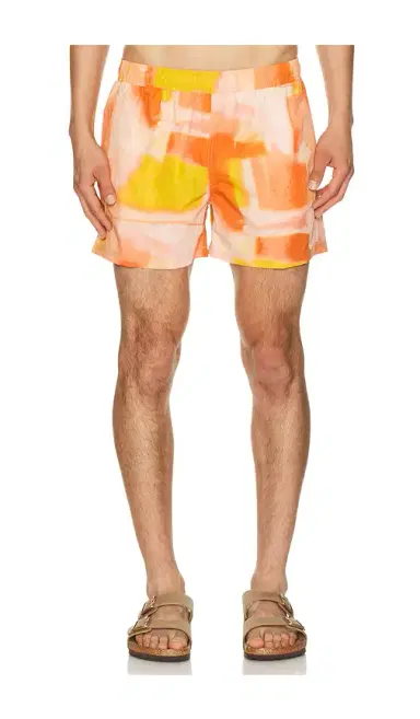 AUTO-REPLY 4 Printed Sebastian Swim Trunk | Thumbnail 5