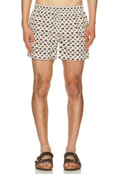 AUTO-REPLY 4 Printed Sebastian Swim Trunk | Thumbnail 1