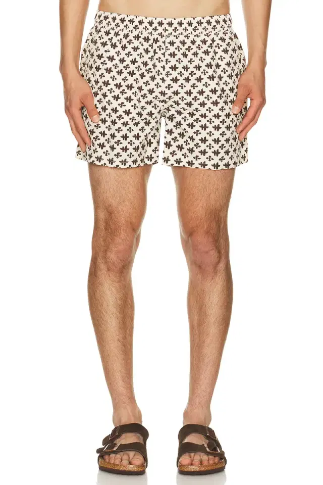 4 Printed Sebastian Swim Trunk