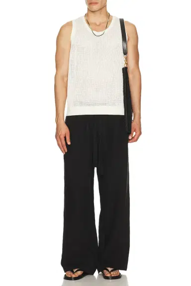 AUTO-REPLY Knit Mesh Tank Top | Thumbnail 3