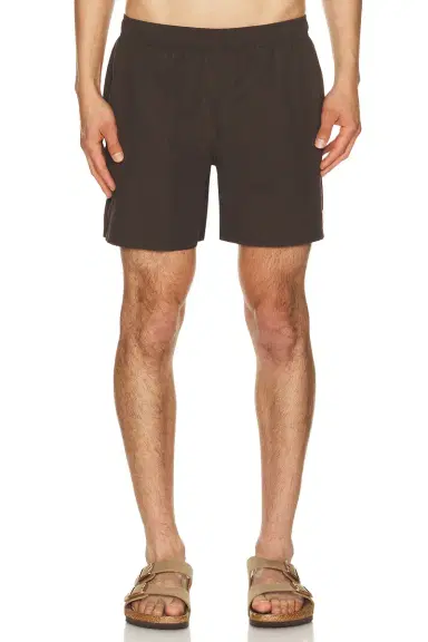 AUTO-REPLY 5.5 Solid Sebastian Swim Trunk | Thumbnail 1