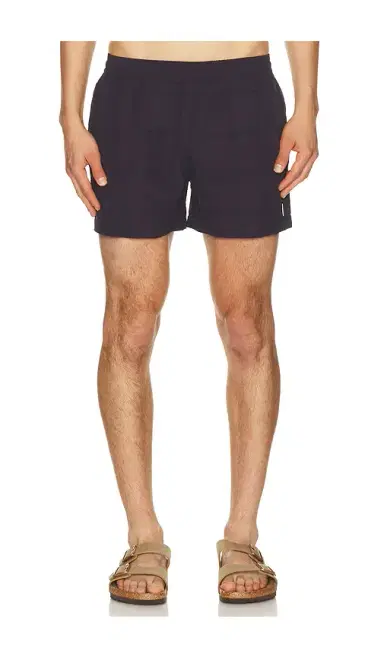 AUTO-REPLY 4 Grid Pintuck Sebastian Swim Trunk | Thumbnail 5