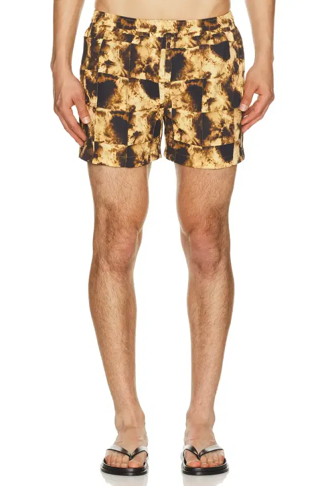 AUTO-REPLY 4 Printed Sebastian Swim Trunk