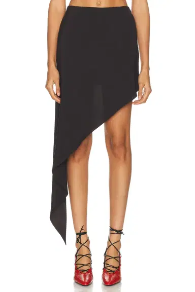 ALAÏA ALAΪA Asymmetrical Skirt | Thumbnail 1