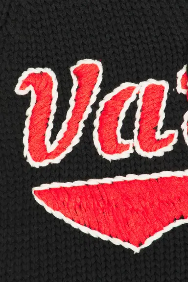 rice nine ten Knitted Varsity Jacket | Thumbnail 5 rice nine ten Knitted Varsity Jacket | Thumbnail 5