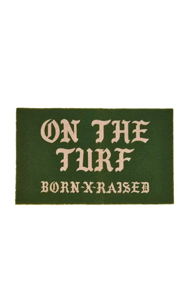 Born x Raised On The Turf Doormat