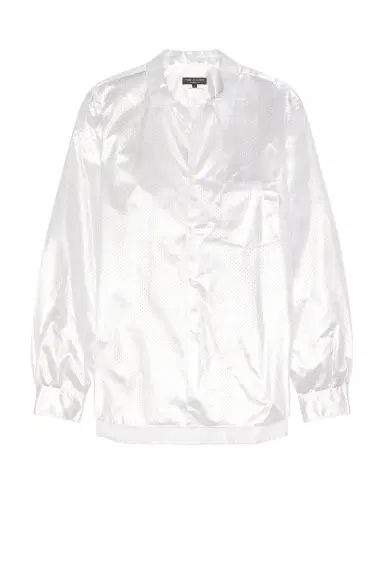COMME des GARCONS Homme Plus Satin Button Down Shirt | Thumbnail 4