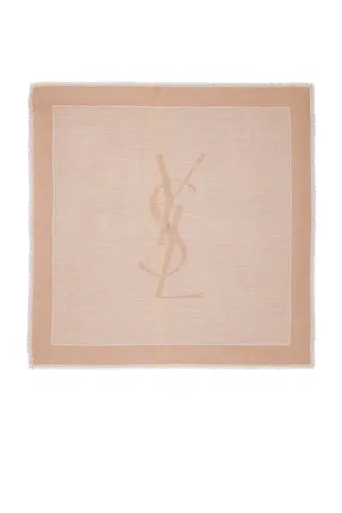 Saint Laurent Cashmere Logo Scarf | Thumbnail 1 Saint Laurent Cashmere Logo Scarf | Thumbnail 1