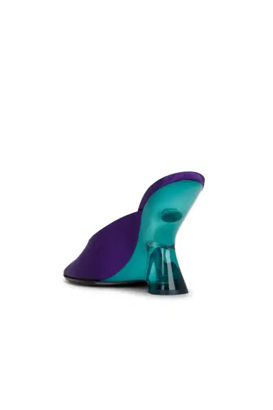 Dries Van Noten Satin Mule Sandal | Thumbnail 3