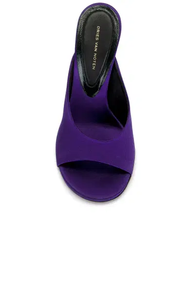 Dries Van Noten Satin Mule Sandal | Thumbnail 4