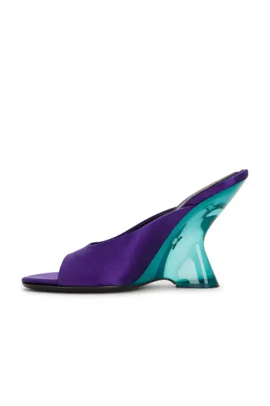 Dries Van Noten Satin Mule Sandal | Thumbnail 5