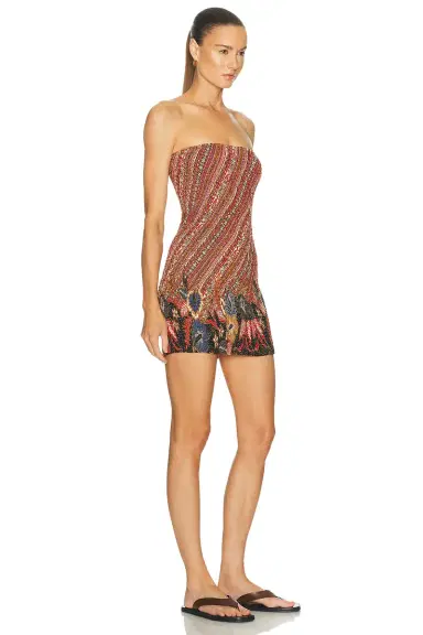 Akoia Swim Garis Batik Dress | Thumbnail 2