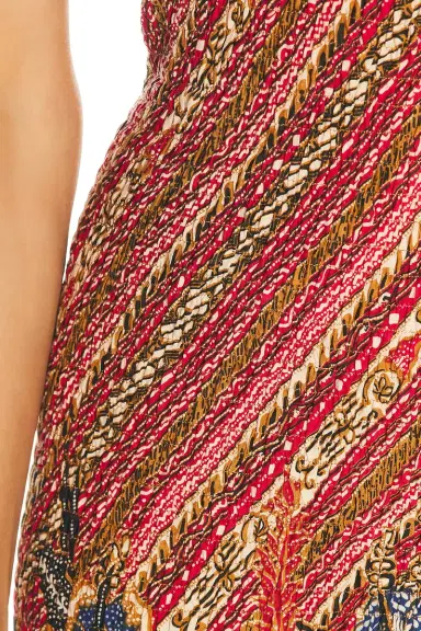 Akoia Swim Garis Batik Dress | Thumbnail 4