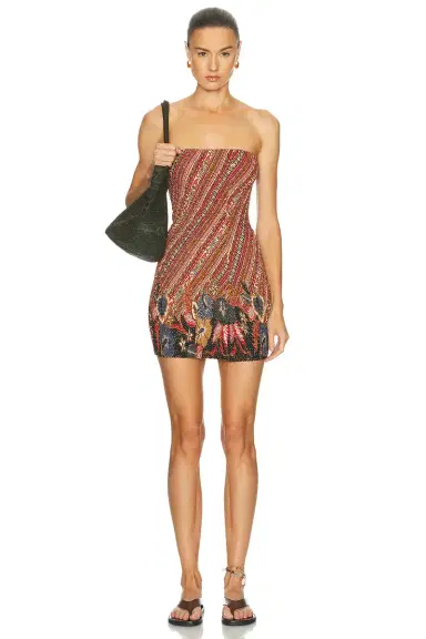Akoia Swim Garis Batik Dress | Thumbnail 1