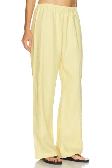 DONNI. The Linen Simple Pant | Thumbnail 2 DONNI. The Linen Simple Pant | Thumbnail 2