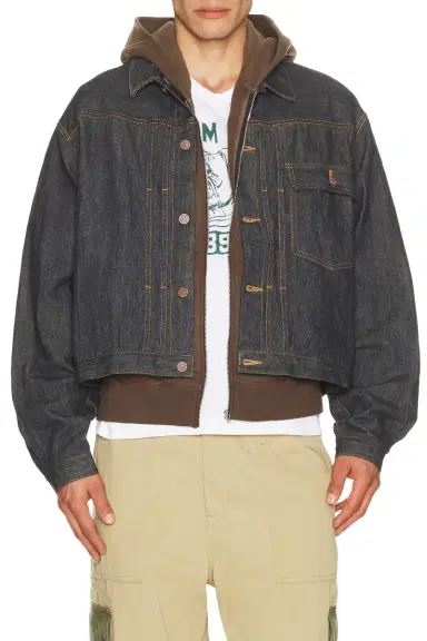Visvim 102xx Mud Od Denim Jacket | Thumbnail 1