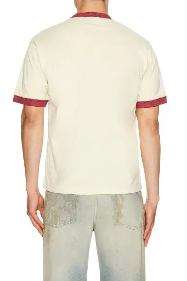 rice nine ten Hand Paint Ringer T-Shirt | Thumbnail 2