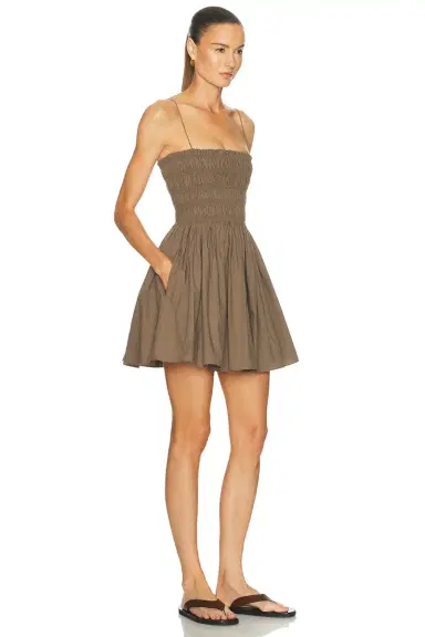 Matteau Shirred Bodice Mini Dress | Thumbnail 2