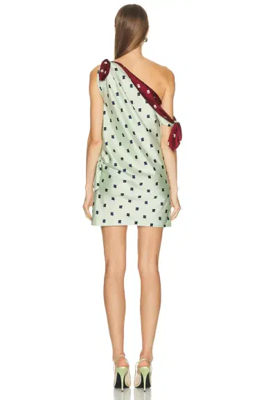 Marina Moscone Tabard Tie Tunic Top | Thumbnail 4